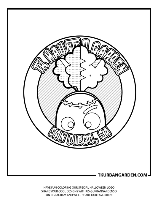 Free Halloween Coloring Sheet