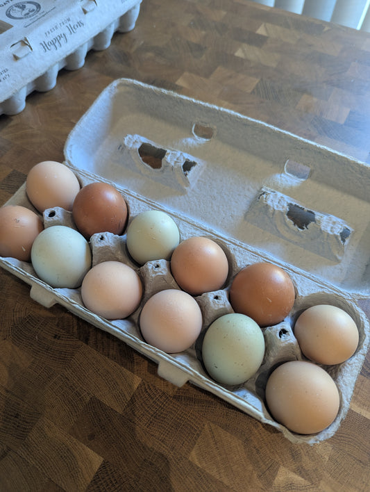 Farm Fresh Eggs (Dozen)