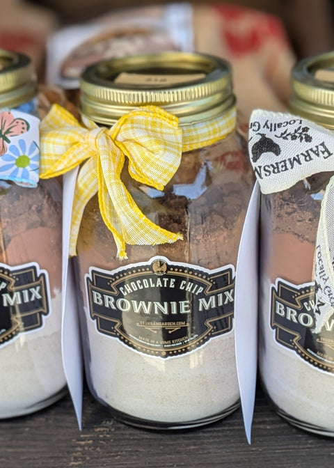 Sourdough Brownie Mix Gift Jar